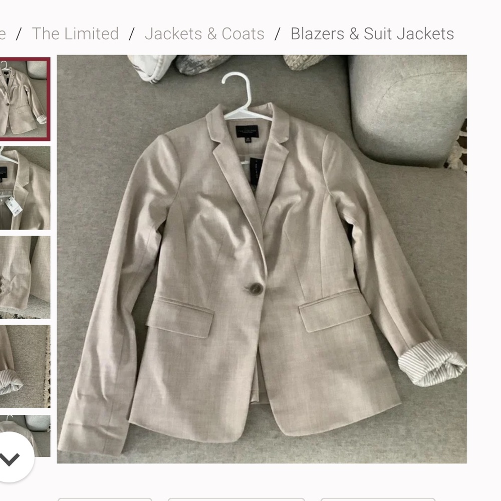 The Limited Suit Jacket Size 00